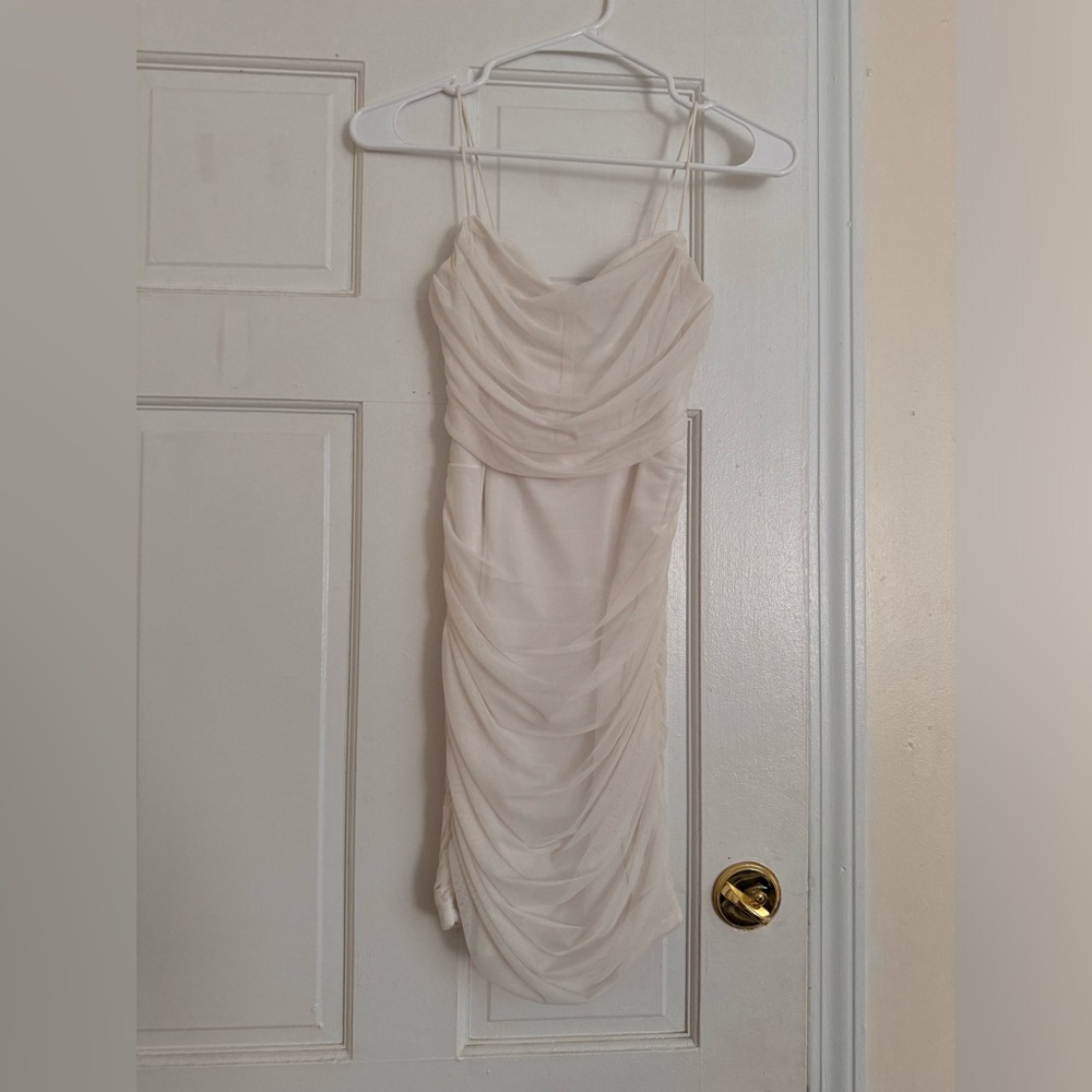 White Princess Polly cocktail dress